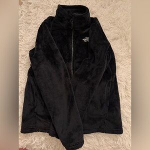 Girls North Face zip fleece